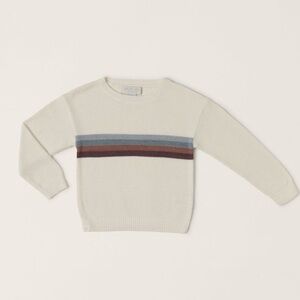 NWT Barefoot Dreams Toddler Multi-Stripe Pullover, 2T-3T